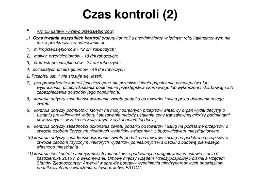 Zakończenie kontroli podatkowej ppt pobierz